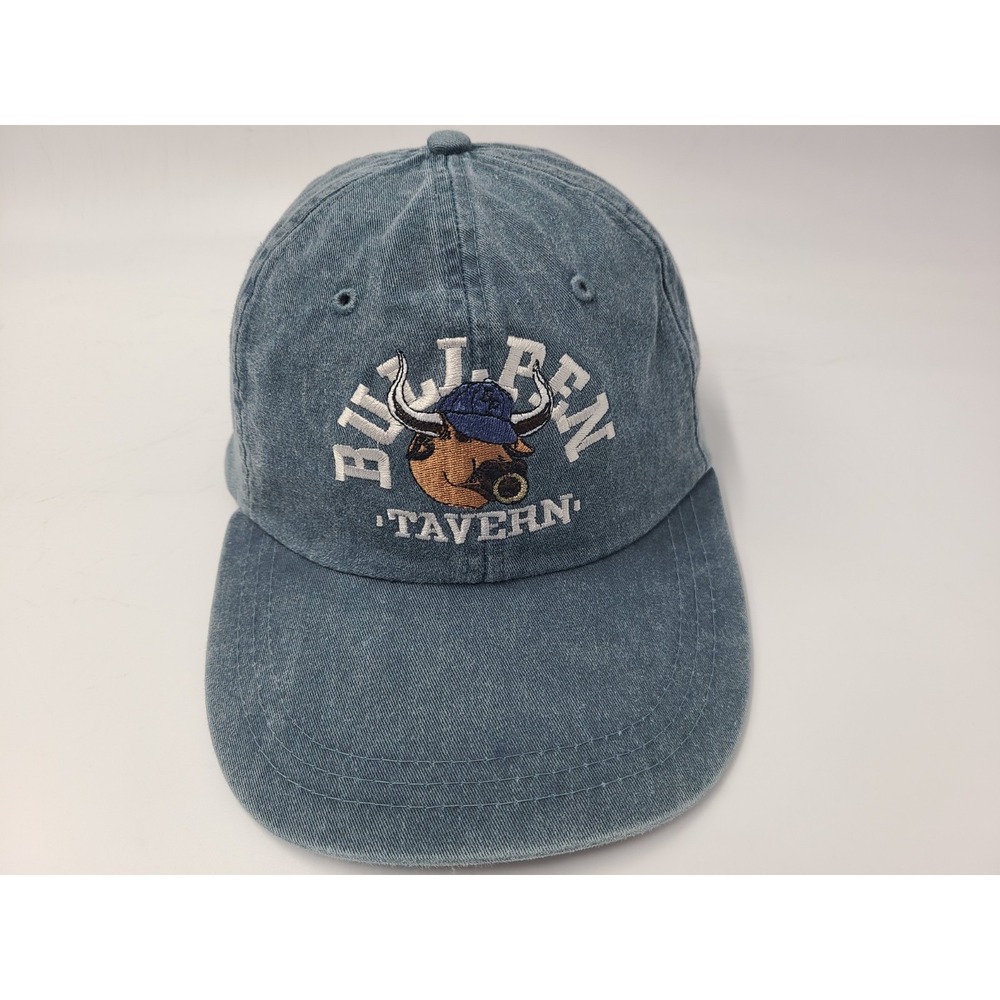 Bullpen Tavern Glen‎ Falls New York Adams Strapback Adjustable Hat Cap Men Women